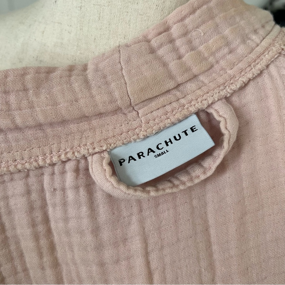 Parachute Home Pink Cloud Cotton Bathroom/Sleep Robe - Picture 5 of 11